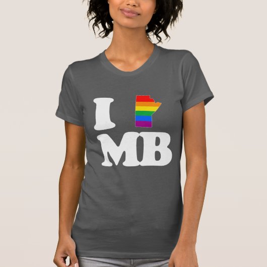 IK HOOP VAN GAY MANITOBA - WITTE -.png T-shirt (Voorkant)