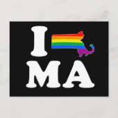 IK HOOP VAN GAY MASSACHUSETTS - WITTE -.png Briefkaart (Voorkant)