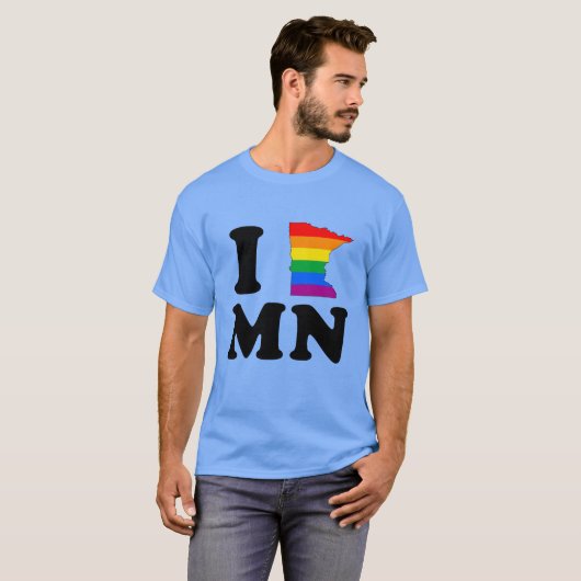 IK HOOP VAN GAY MINNESOTA T-SHIRT (Voorkant volledig)