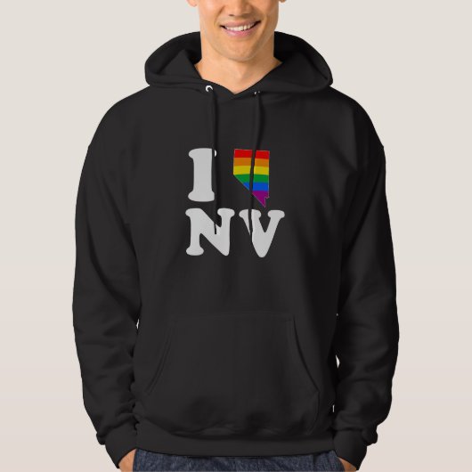 IK HOOP VAN GAY NEVADA - WHITE -.png Hoodie (Voorkant)