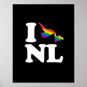 IK HOOP VAN GAY NEWFOUNDLAND - WHITE -.png Poster