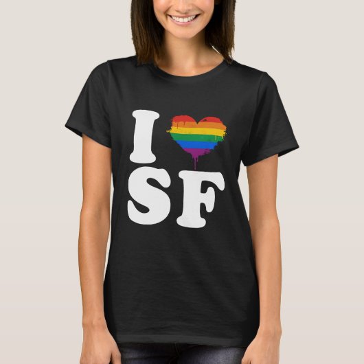 IK HOOP VAN GAY SAN FRANCISCO - WHITE -.png T-shirt (Voorkant)