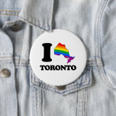 IK HOOP VAN GAY TORONTO -.png Ronde Button 4,0 Cm (In situ)