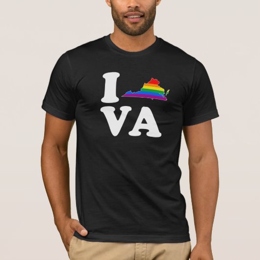 IK HOOP VAN GAY VIRGINIA - WHITE -.png T-shirt (Voorkant)