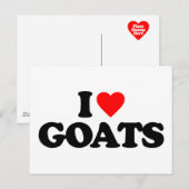 IK HOOP VAN GOATS BRIEFKAART (Voorkant / Achterkant)