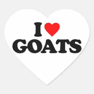 IK HOOP VAN GOATS HART STICKER