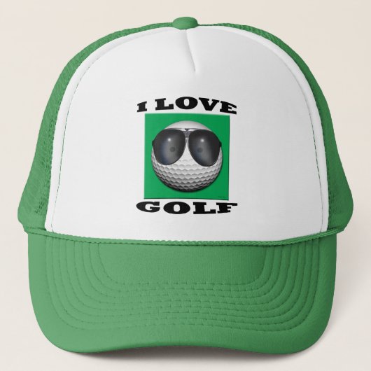 IK HOOP VAN GOLF TRUCKER PET (Voorkant)