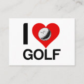 IK HOOP VAN GOLF VISITEKAARTJE (Voorkant)