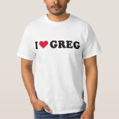 IK HOOP VAN GREG T-SHIRT (Voorkant)