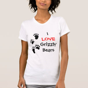 IK HOOP VAN GRIZZLY BEREN T-SHIRT