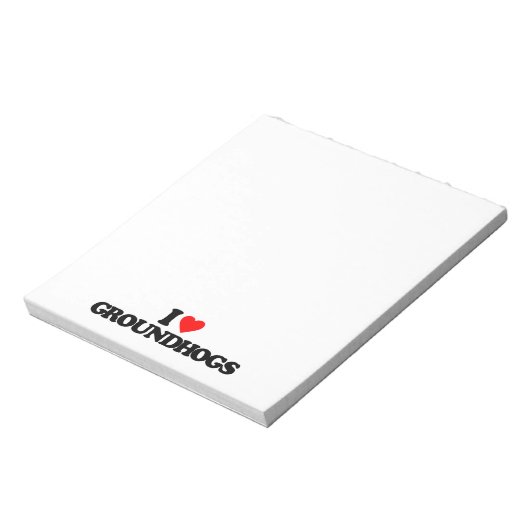 IK HOOP VAN GRONDHOGS NOTITIEBLOK (Linkerzijde)