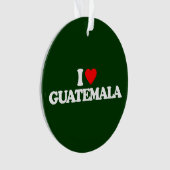 IK HOOP VAN GUATEMALA ORNAMENT (voorkant)