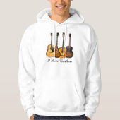 IK HOOP VAN GUITARS HOODIE (Voorkant)