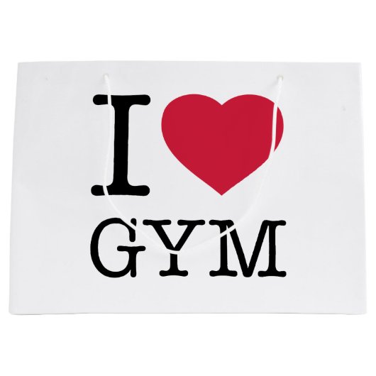 IK HOOP VAN GYM GROOT CADEAUZAKJE (Voorkant)