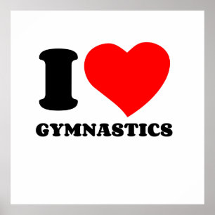 IK HOOP VAN GYMNASTIC POSTER