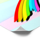 IK HOOP VAN GYMNASTICS TUMBLING QUEEN ONTWERP POSTER (Hoek)