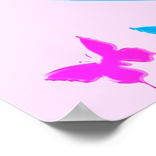 IK HOOP VAN GYMNASTISCH PERSONALISEERD POSTER (Hoek)