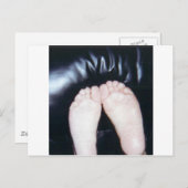 IK HOOP VAN HAAR FEET BRIEFKAART (Voorkant / Achterkant)