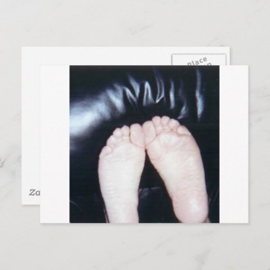 IK HOOP VAN HAAR FEET BRIEFKAART (Voorkant / Achterkant)