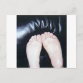 IK HOOP VAN HAAR FEET BRIEFKAART (Voorkant)