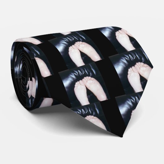 IK HOOP VAN HAAR FEET STROPDAS (Opgerold)