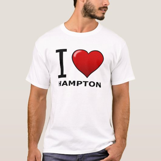 IK HOOP VAN HAMPTON, VA - VIRGINIA T-SHIRT (Voorkant)