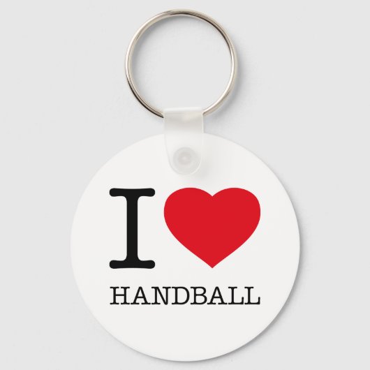 IK HOOP VAN HANDBALL SLEUTELHANGER (Voorkant)
