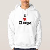 IK HOOP VAN {HEART} KLUNGE HOODIE (Voorkant)
