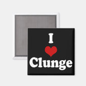 IK HOOP VAN {HEART} KLUNGE MAGNEET (Voorkant / Achterkant)