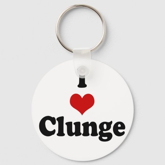 IK HOOP VAN {HEART} KLUNGE SLEUTELHANGER (Voorkant)