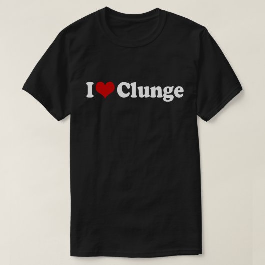 IK HOOP VAN {HEART} KLUNGE T-SHIRT (Design voorkant)