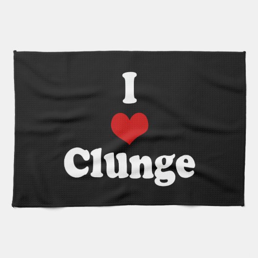 IK HOOP VAN {HEART} KLUNGE THEEDOEK (Horizontaal)
