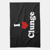 IK HOOP VAN {HEART} KLUNGE THEEDOEK (Verticaal)