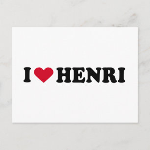 IK HOOP VAN HENRI BRIEFKAART