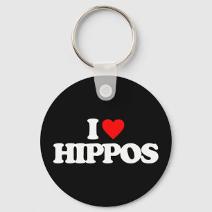 IK HOOP VAN HIPPOS SLEUTELHANGER