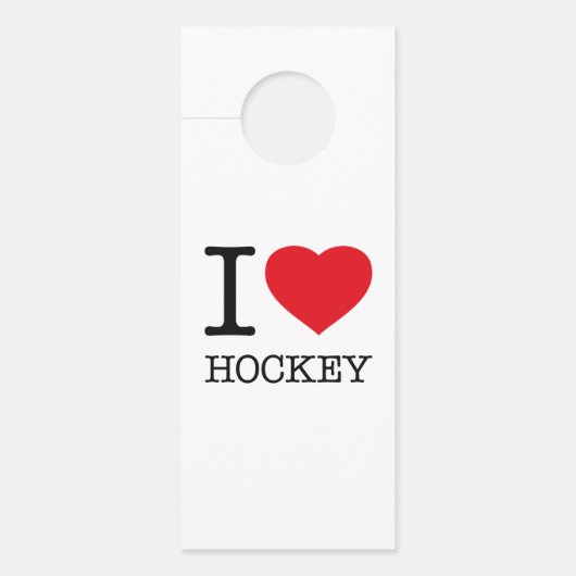 IK HOOP VAN HOCKEY DEURHANGER (Voorkant)