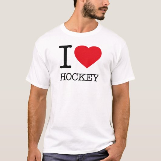 IK HOOP VAN HOCKEY T-SHIRT (Voorkant)
