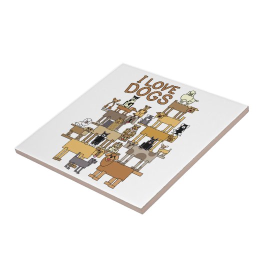 IK HOOP VAN HONDEN TEGELTJE (Zijkant)