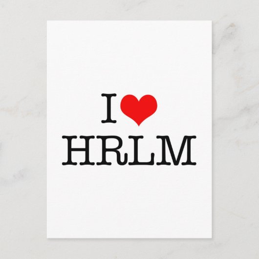 IK HOOP VAN HRLM BRIEFKAART (Voorkant)