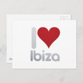 IK HOOP VAN IBIZA BRIEFKAART (Voorkant / Achterkant)