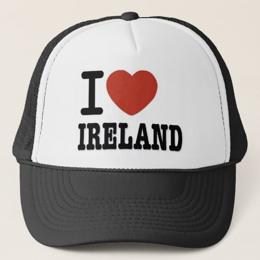 IK HOOP VAN IERLAND TRUCKER PET (Voorkant)