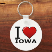 IK HOOP VAN IOWA SLEUTELHANGER (Voorkant)