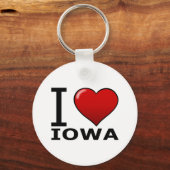 IK HOOP VAN IOWA SLEUTELHANGER (Voorkant)