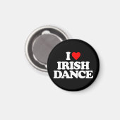 IK HOOP VAN IRISH DANCE MAGNEET (Voorkant / Achterkant)