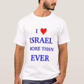 IK HOOP VAN ISRAEL T-SHIRT (Voorkant)