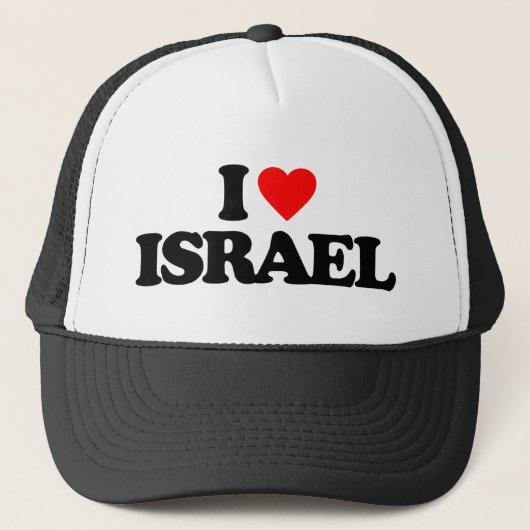 IK HOOP VAN ISRAEL TRUCKER PET (Voorkant)