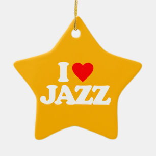 IK HOOP VAN JAZZ KERAMISCH ORNAMENT