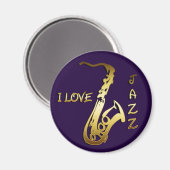 IK HOOP VAN JAZZ MAGNEET (Voorkant / Achterkant)