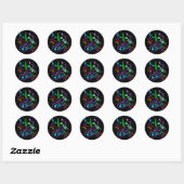 IK HOOP VAN JAZZ RONDE STICKER (Vel)