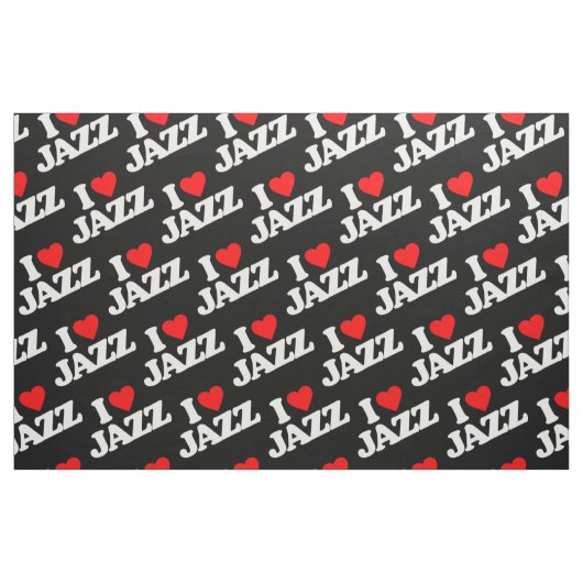 IK HOOP VAN JAZZ STOF (Fat Quarter)